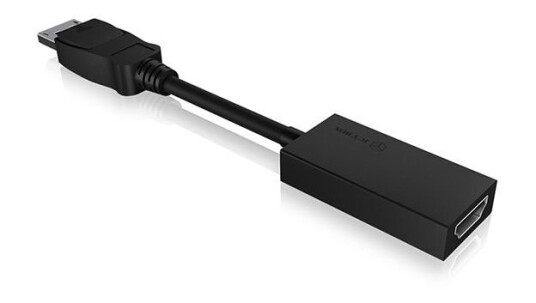 ICY BOX DisplayPort til HDMI adapter DP1.2 ultra HD, HDMI 4K 30Hz ICY BOX DisplayPort til HDMI adapter DP1.2 ultra HD, HDMI 4K 30Hz