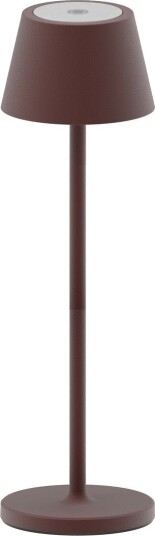 Iris mini oppladbar bordlampe 1,8W 2200K IP54 - Rust