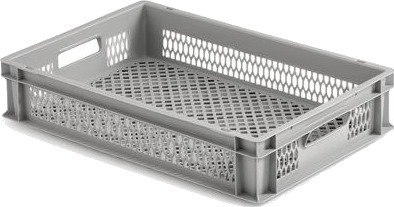 Alutec 75050 Lager Boks Grå Polyethylen Polypropylen Alutec 75050 Lager Boks Grå Polyethylen Polypropylen