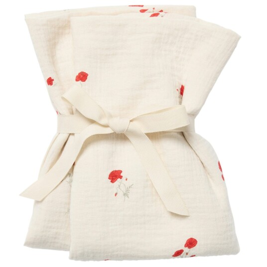 Garbo & Friends Poppy Musselintepper 2 pk 60x60 cm