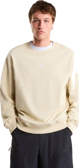 The North Face Essential Light Relaxed Crew Sweatshirt Unisex Beige XS