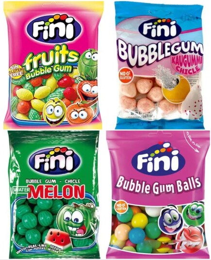 Taste Them All – Fini Tyggegummi Pose – Fire Smaker   Pakketilbud