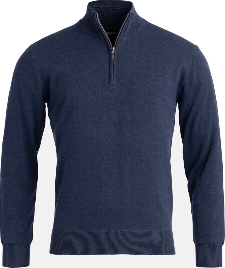 Abacus M Louth Knitted Windstopper Golfgenser herre 305 Navymelange Medium