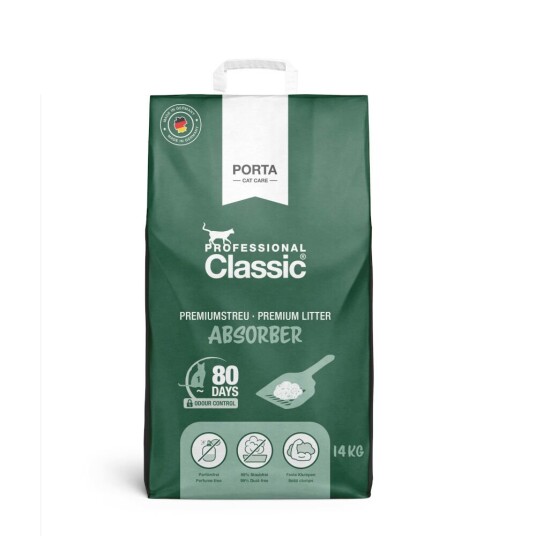 Professional Classic Kattesand Med Luktabsorbering 14 kg Professional Classic Kattesand Med Luktabsorbering 14 kg