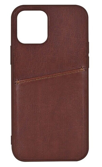 Buffalo Mobildeksel PU med Kortlomme i Brun for iPhone 13 Mini