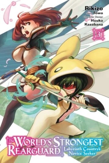 The World'S Strongest Rearguard: Labyrinth Country'S Novice Seeker, Vol. 3 Av Towa, Rikizo