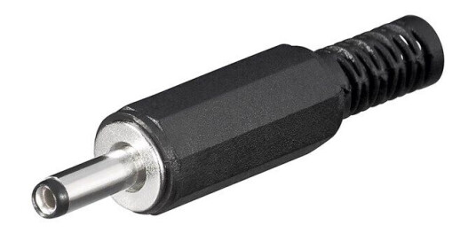 Pro DC plug with cable protector