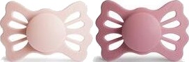 Frigg Lucky Symetrisk Silikone Blush/Cedar Str. 2 2 Stk.
