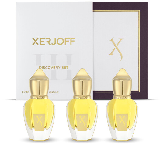 Xerjoff Xerjoff Discovery Set III Naxos Alexandria II Golden Dallah 3x15 ml. Xerjoff Xerjoff Discovery Set III Naxos Alexandria II Golden Dallah 3x15 ml.