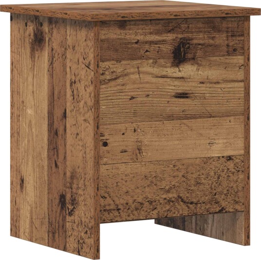 vidaXL Oppbevaringskiste Gammelt tre 40 x 40 x 50 cm Konstruert tre