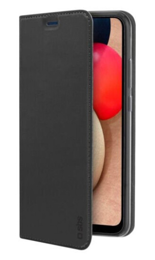 SBS WALLET LITE CASE SAMSUNG GALAXY A02S, SVART