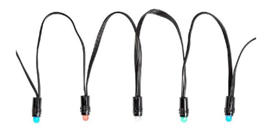 Nedis SmartLife lysslynge med 48 LED-lyspærer - Wi-Fi, 10,8 m, RGB