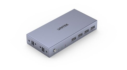 Unitek V307a, 3840 X 2160 Piksler, 4K Ultra Hd, Grå