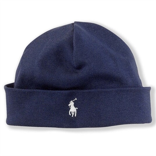Polo Ralph Lauren Baby Boy Beanie Refined Navy One Size Polo Ralph Lauren Baby Boy Beanie Refined Navy One Size