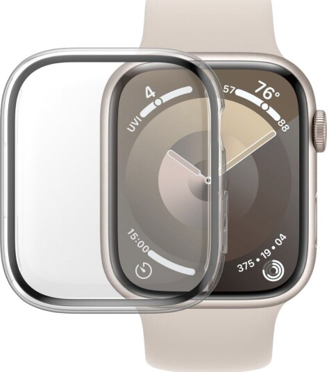 PanzerGlass Full Body Skjermbeskytter for Apple Watch 9/8/7 45mm med D3O