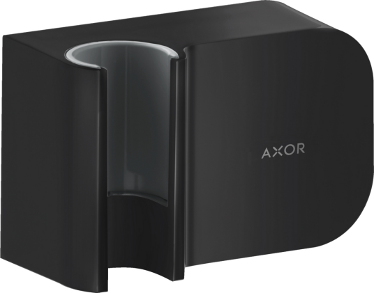Axor One Porter Hånddusjholder Med slangeuttak, Sort Matt Axor One Porter Hånddusjholder Med slangeuttak, Sort Matt
