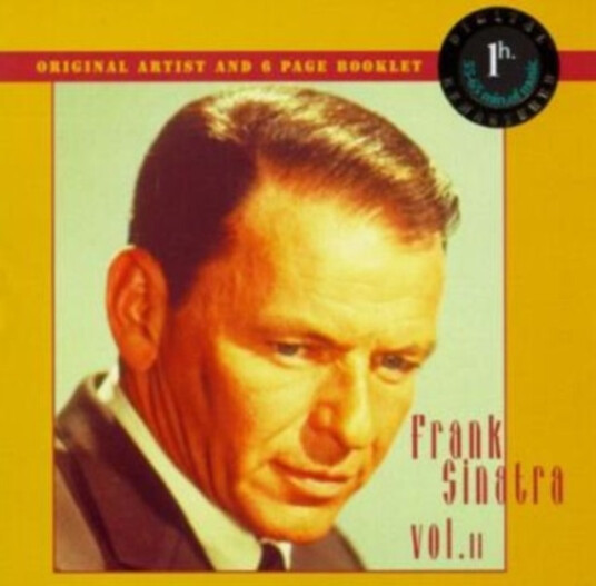 Frank Sinatra Frank Sinatra Vol. 2 CD Frank Sinatra Frank Sinatra Vol. 2 CD