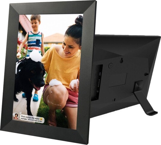 Lippa 15.6" Digital Fotoramme med Wi-Fi og Pekskjerm - Svart