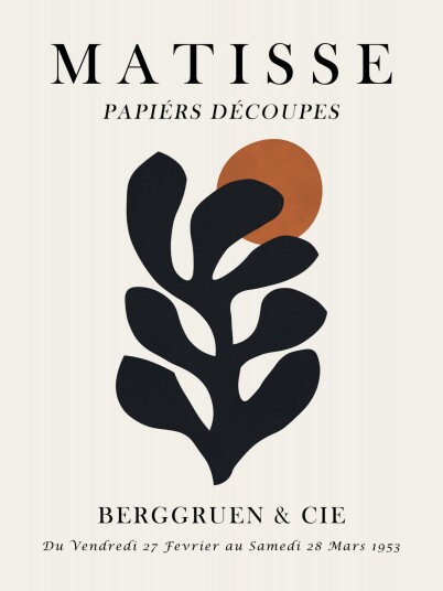 Plakat Matisse Papiérs Découpés