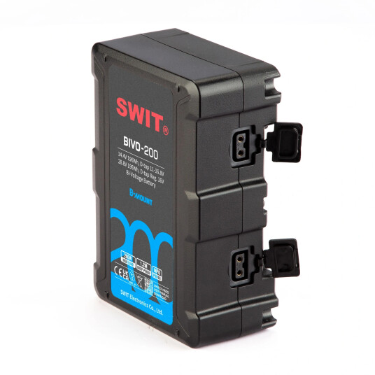 SWIT BIVO-200 B-Mount Batteri 196Wh B-Mount Batteri med 14/28V SWIT BIVO-200 B-Mount Batteri 196Wh B-Mount Batteri med 14/28V