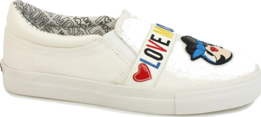 Love Moschino Dame Sko Hvit 38 EU, Love Moschino Dame Sko Hvit 38 EU,