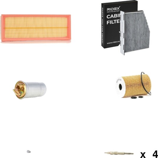 Servicepakke RIDEX 4682P22171