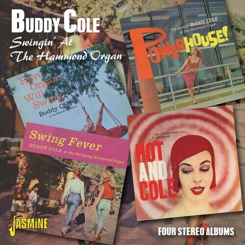 MediaTronixs Buddy Cole : Swingin’ at the Hammond Organ CD 2 discs (2012) Pre-Owned