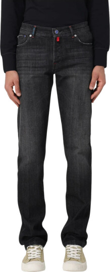 Kiton Herre Jeans Svart W40,