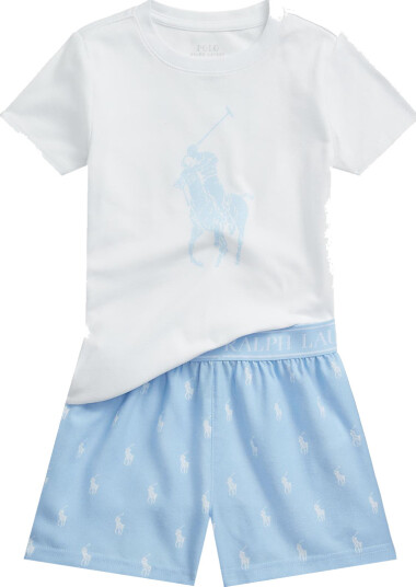 Ralph Lauren Kids S5-Sleepwear Short Set Blue 128/134