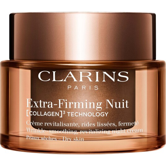 Clarins Ekstra Oppstrammende Nattkrem for Tørr Hud 50 ml