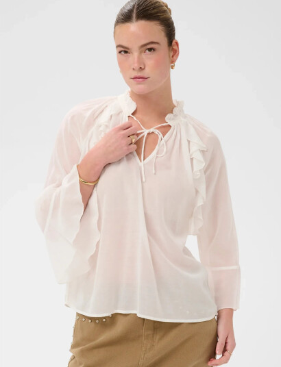 Kaffe Kaflora Blouse Cream 34