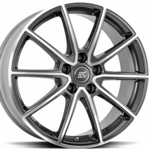 Brock RC32 Titanium Full Polish 8.5x19 5/112 ET42 B57.1