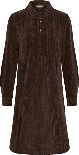 Culture Cuannike Dress   COFFEE BEAN   XS