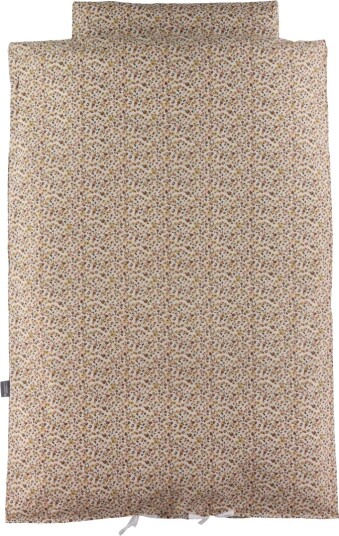 Nørgaard Madsens Sengetøy Baby Naturlig m. Sirkler Nørgaard Madsens Baby Sengetøy Baby Beige Brun