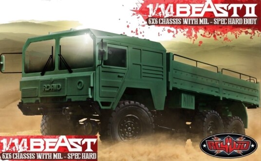 RC4WD K0052 Beast II 6x6 Truck Kit RC4WD K0052 Beast II 6x6 Truck Kit