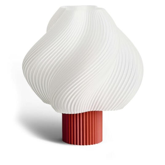Soft serve lamp Portable Bordlampe Rhubarb
