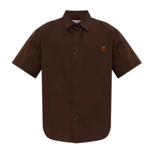 Darkpark Herre Skjorter Brun L,