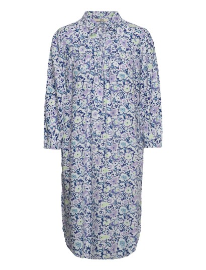 Esprit Casual | Viscose Midi Dress With All Over Print | 34