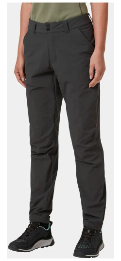 Helly Hansen Dame Brona Softshellbukse Grå Svart M