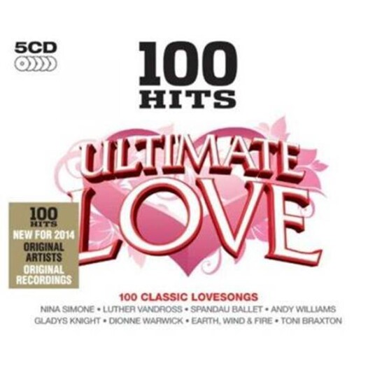 100 Hits Ultimate Love 5CD