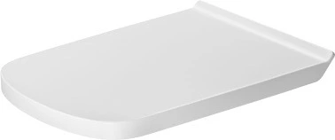 Duravit DuraStyle Toalettsete Uten myktlukkende hengsler, Hvit Duravit DuraStyle Toalettsete Uten myktlukkende hengsler, Hvit