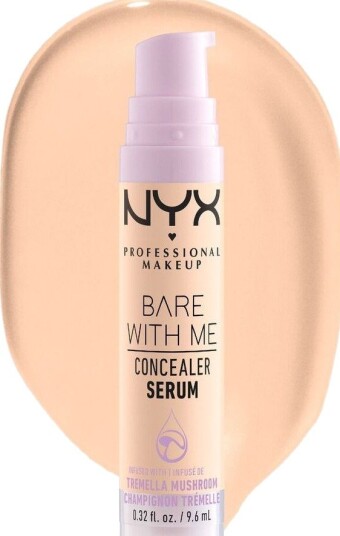 NYX Professional Makeup Nyx Bare With Me Concealer Serum - 01 Fair Face Concealer Skjønnhet Makeup
