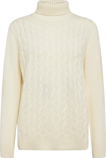 Oscar Jacobson Seppo Rollneck - Cream - XS