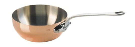 Mauviel M'150s sautépanne buttet 1,1L kobber/stål Mauviel M'150s sautépanne buttet 1,1L kobber/stål
