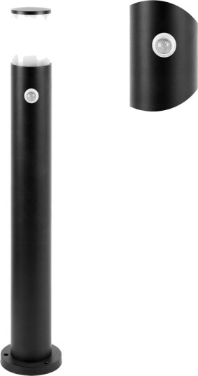 Orno Dalia Havelampe Stolpe Med Bevegelsessensor E27 Maks. 15W Ip54 80 Cm Svart Orno Dalia Havelampe Stolpe Med Bevegelsessensor E27 Maks. 15W Ip54 80 Cm Svart