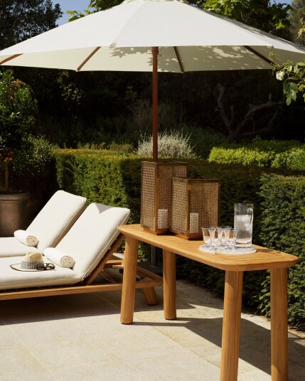 Weston konsollbord natural teak Weston konsollbord natural teak