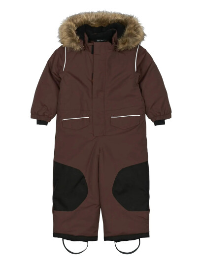 Mikk line Snow Suit Reinforcement Brown 80 Mikk line Snow Suit Reinforcement Brown 80