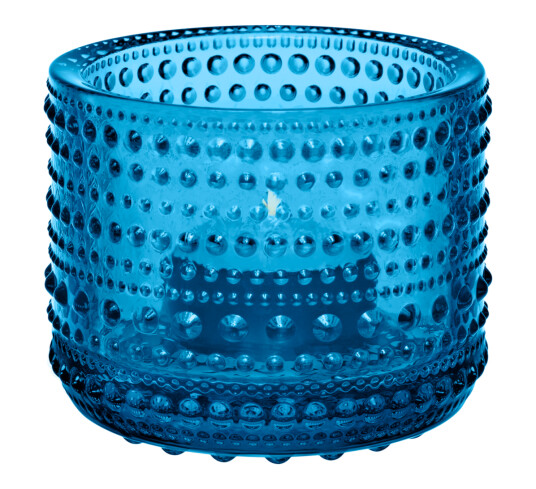 iittala Kastehelmi Telysholder 64 mm turkis