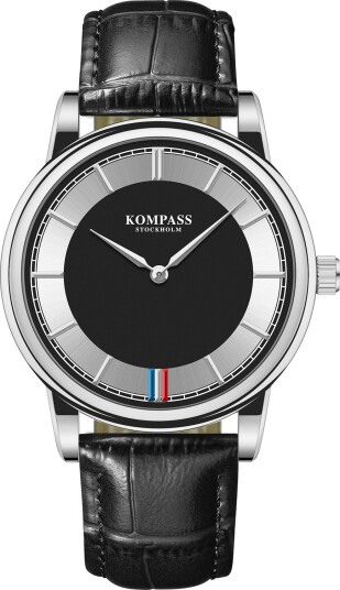 Kompass Corsair Heritage Silver Black