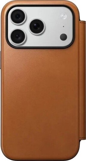 Nomad Modern Leather Folio - saddle (Horween) - iPhone 18 Pro/17 Pro